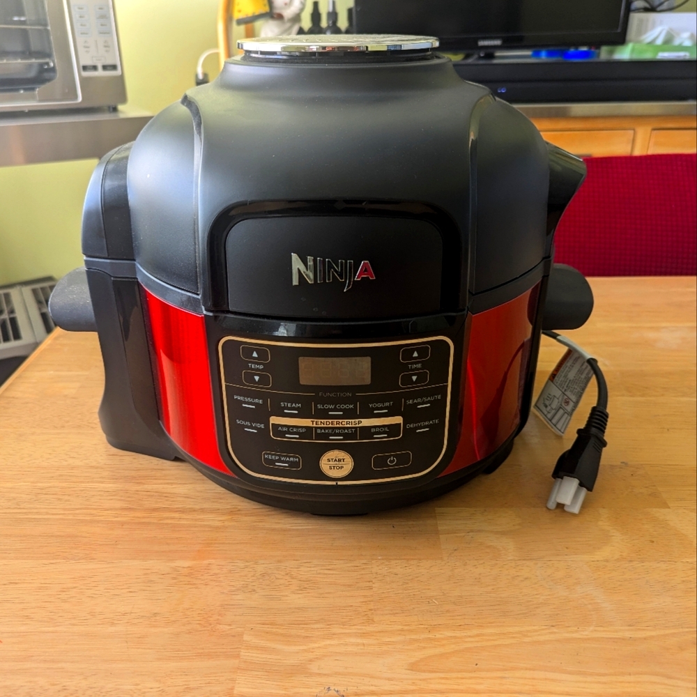 New Ninja foodie grill air fryer pressure cooker 6.5 quartz